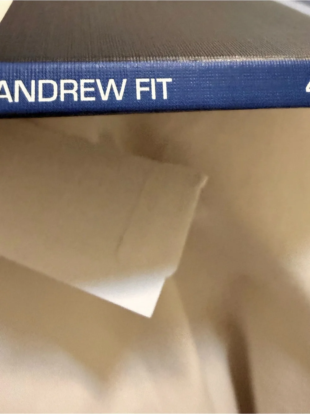 Roundtree & Yorke Perfect Chino Andrew Pants Flat Front 42x30 New